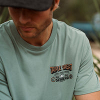 Triple Threat T-Shirt- Laguna