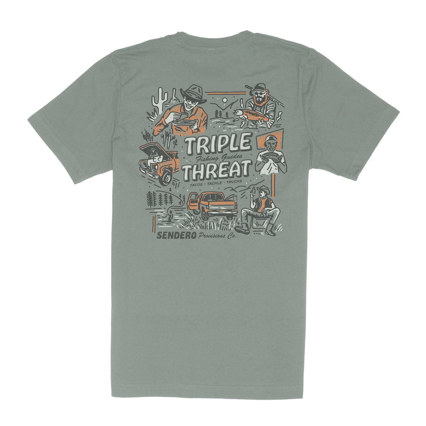 Triple Threat T-Shirt- Laguna