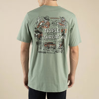 Triple Threat T-Shirt- Laguna