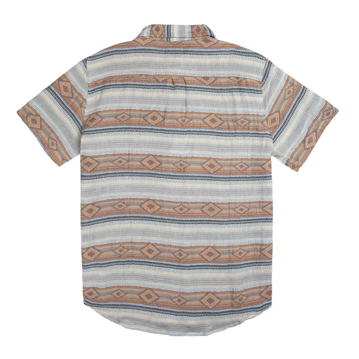 Boquillas Short Sleeve Shirt- Sonoita Stripe