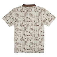 High Noon Performance Polo- Desert Rodeo