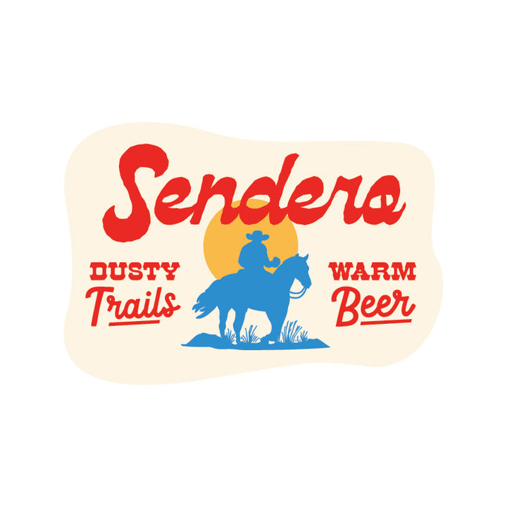 Dusty Trails Sticker