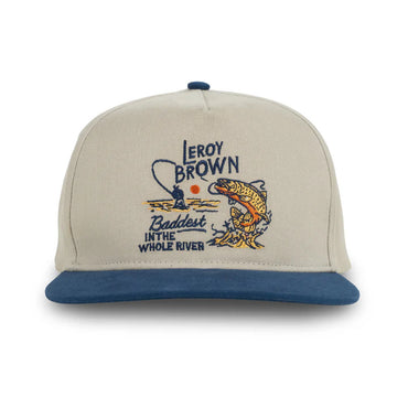 Leroy Brown Hat- Khaki/Navy