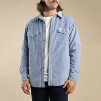 Desperado Shacket- Powder Blue