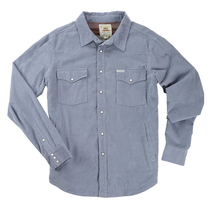 Desperado Shacket- Powder Blue