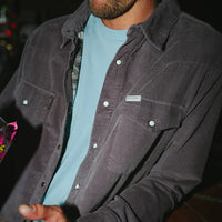 Desperado Shacket- Dusty Plum