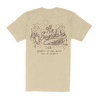 Skeleton Riders T-Shirt- Cream