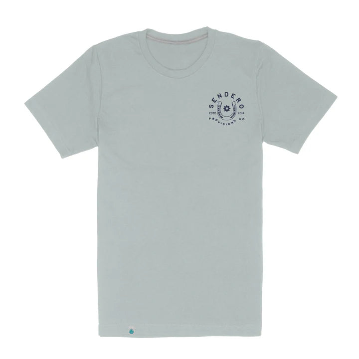 No Luck T-Shirt - Big Sky Blue