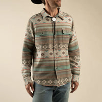 Boquillas Long Sleeve Shirt- Green/Clay