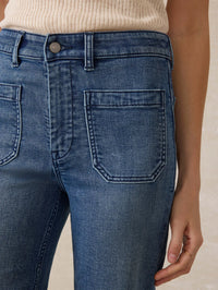 Stretch Terry Patch Pocket Pant