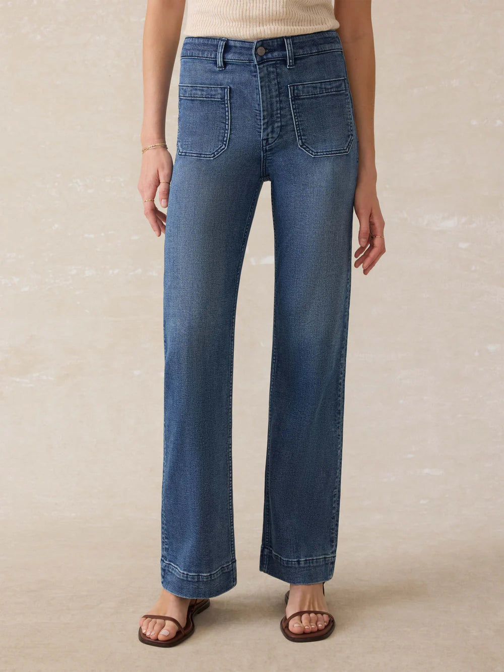 Stretch Terry Patch Pocket Pant