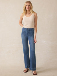 Stretch Terry Patch Pocket Pant