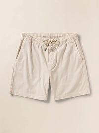 Essential Drawstring Shorts- Stone