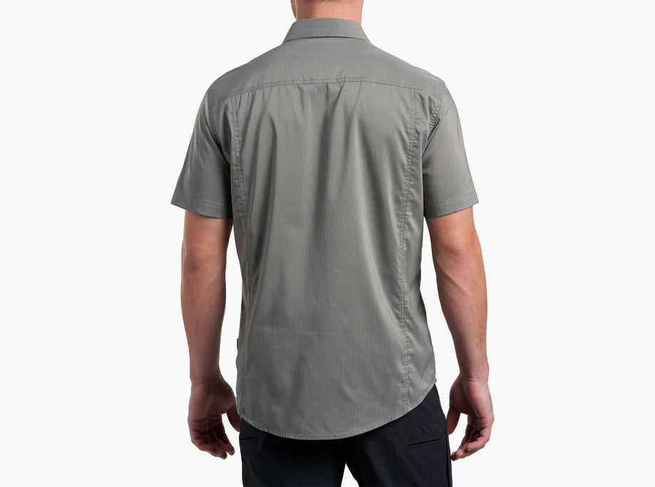 Stealth Short Sleeve Shirt- Summit Gray