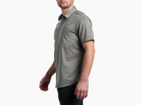 Stealth Short Sleeve Shirt- Summit Gray