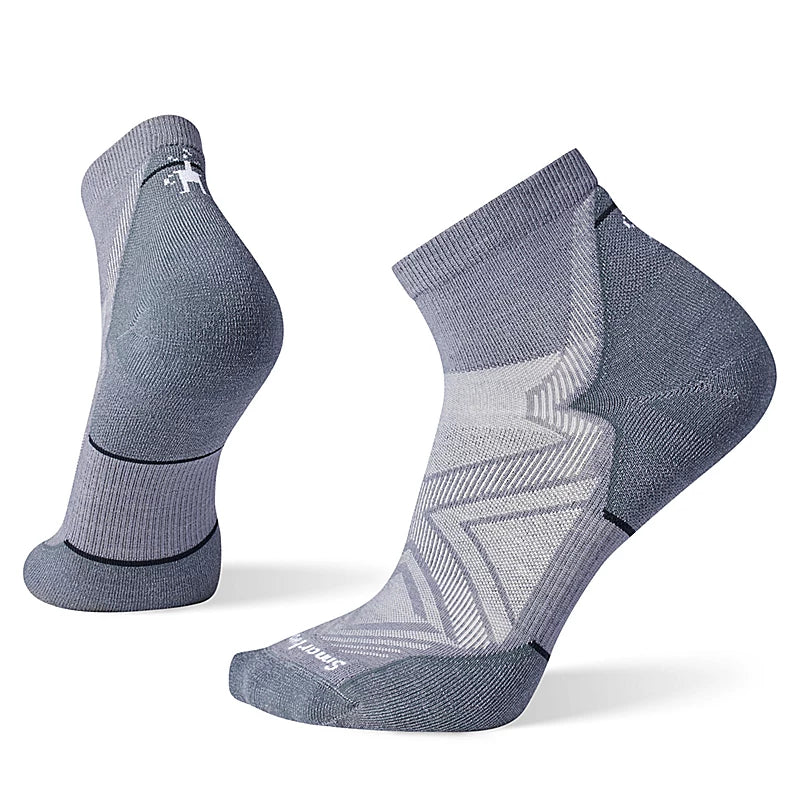 Run Targeted Cushion Ankle Sock- Graphite