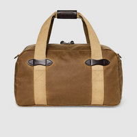 Tin Cloth Small Duffle Bag - Dark Tan