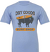 Dry Goods Surf Shop T-Shirt - Heather Blue