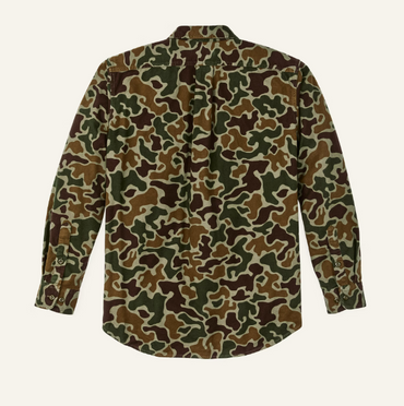 Field Flannel Long Sleeve Shirt- Frog Camo