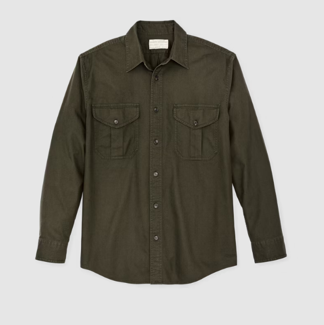 Lightweight Alaskan Guide Shirt- Dark Olive