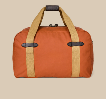 Tin Cloth Medium Duffle Bag- Rust