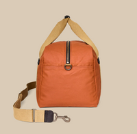 Tin Cloth Medium Duffle Bag- Rust