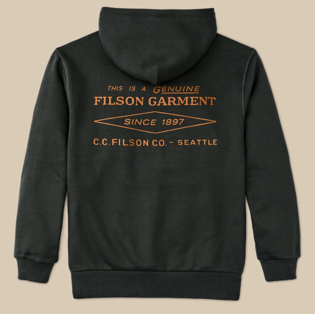 Prospector Graphic Hoodie- Peat/Diamond