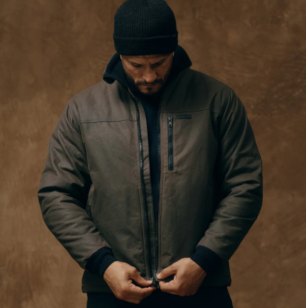 Tin Cloth Primaloft Jacket- Otter Green