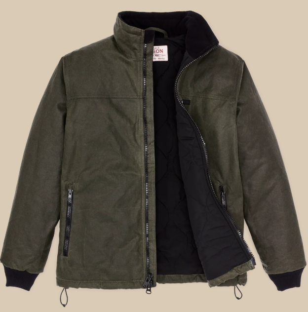 Tin Cloth Primaloft Jacket- Otter Green