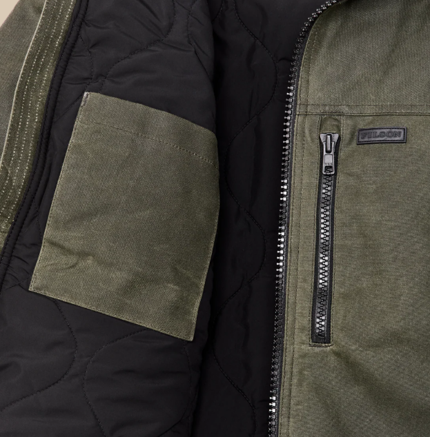 Tin Cloth Primaloft Jacket- Otter Green