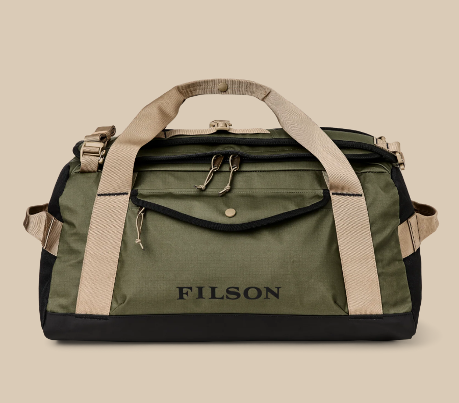 All Weather 50L Duffle- Olive/Black/Covert