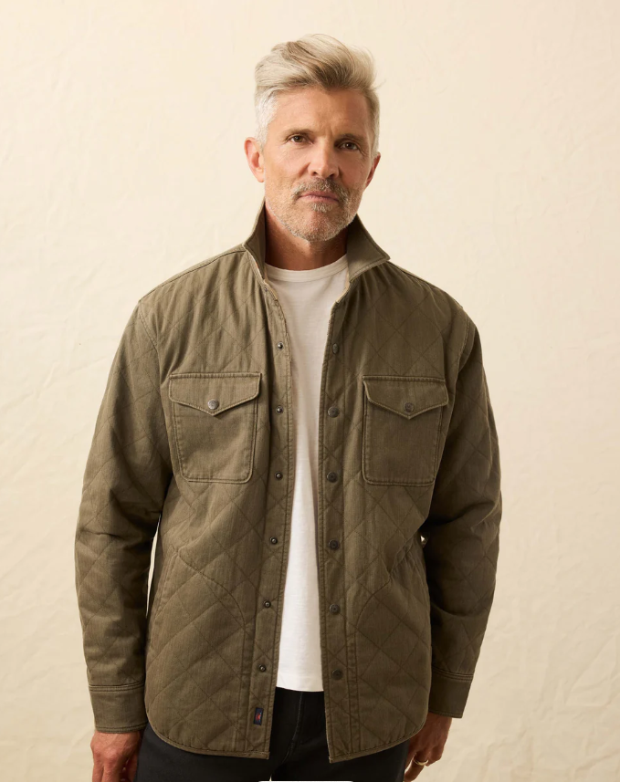 DGF Reversible Bondi Jacket- Prairie Olive