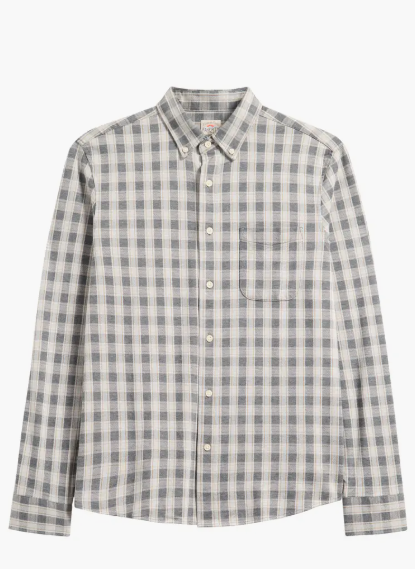 Coastline Knit Shirt- Valley Grounds Plaid