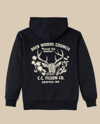 Prospector Buck Graphic Hoodie- Night Sky