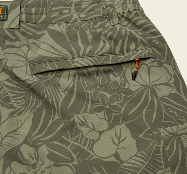 Shoalwater Tech Shorts- Tropic Noir/Vetiver