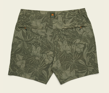 Shoalwater Tech Shorts- Tropic Noir/Vetiver