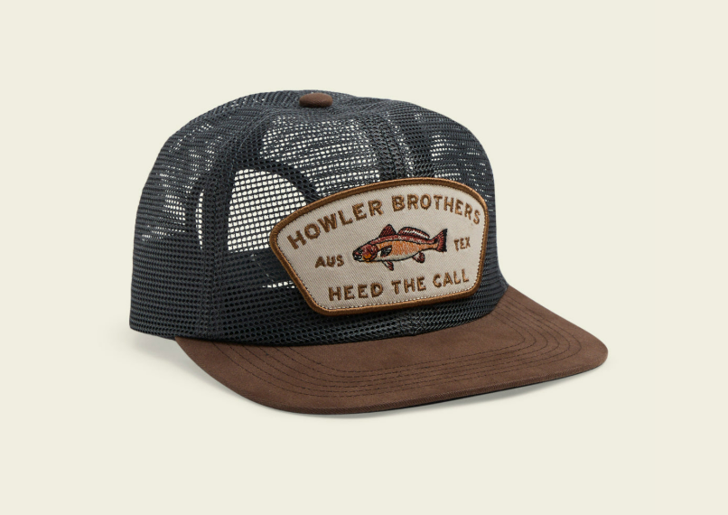 Redfish Feedstore Hat- Brown/Grey