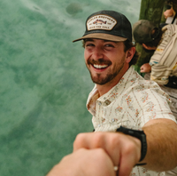 Redfish Feedstore Hat- Brown/Grey