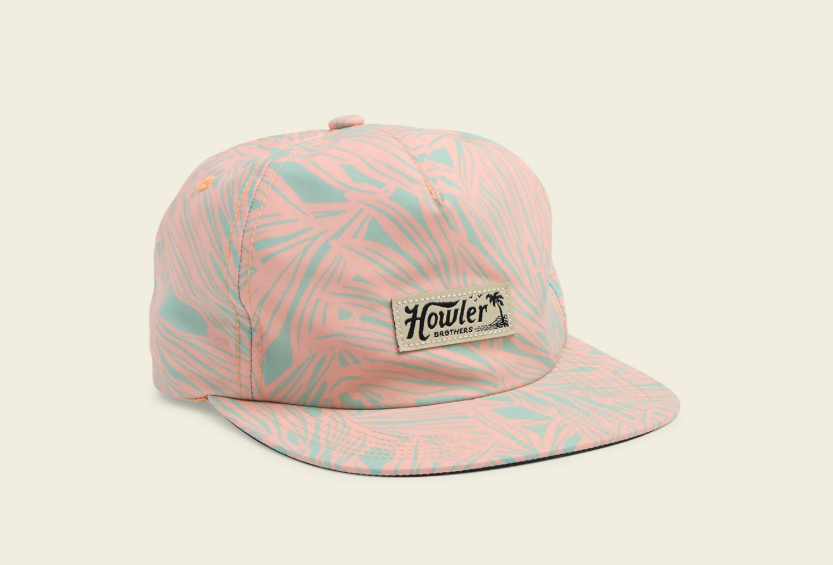 Full Frondal Snapback Hat- Dreamsicle