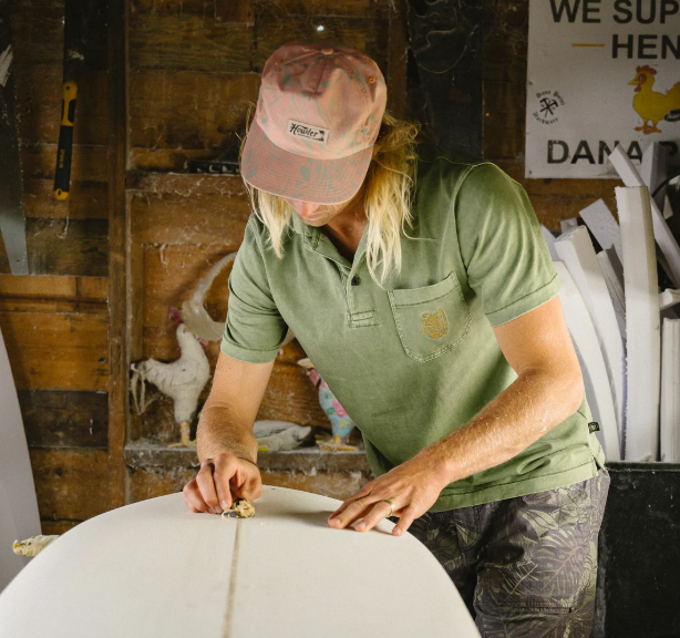 Full Frondal Snapback Hat- Dreamsicle