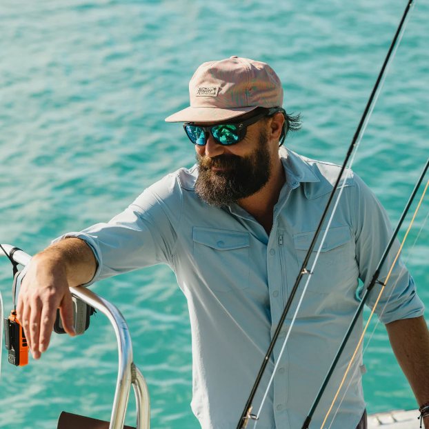 Full Frondal Snapback Hat- Dreamsicle