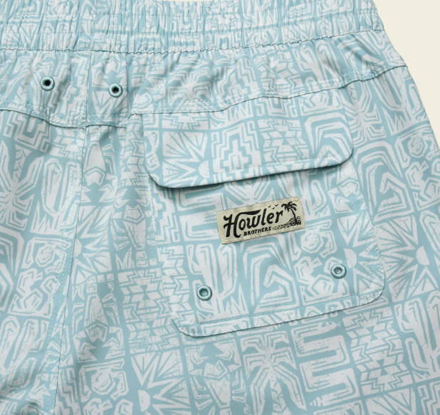 Deep Set Boardshorts- Tidal Tablets/Seafoam
