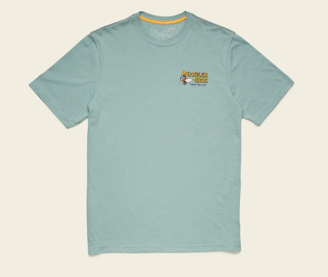 El Monito Surfs T-Shirt- Riviera Blue