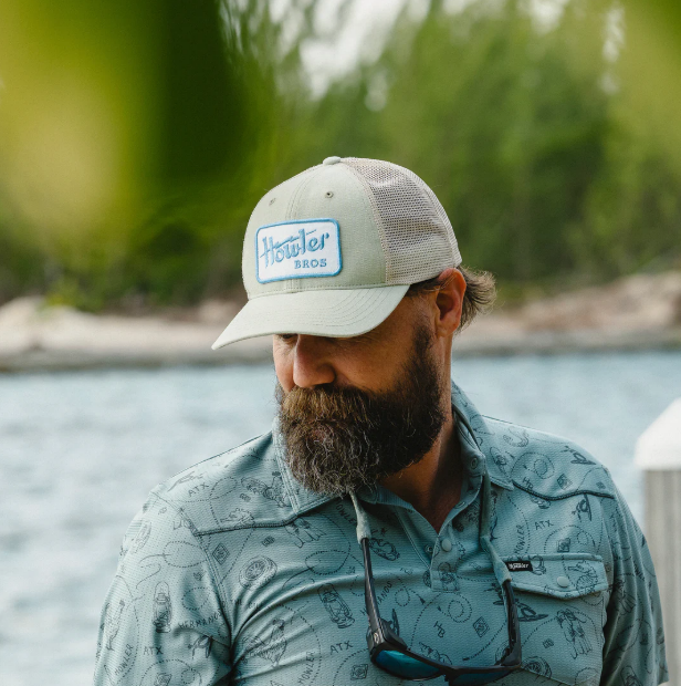 Howler Electric Standard Hat- Seafoam/White