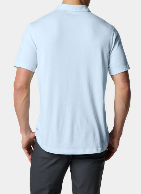 Essential Drirelease Polo-Ice Water