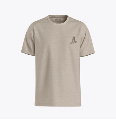 Upland Grouse T-Shirt- Sand/Mushroom