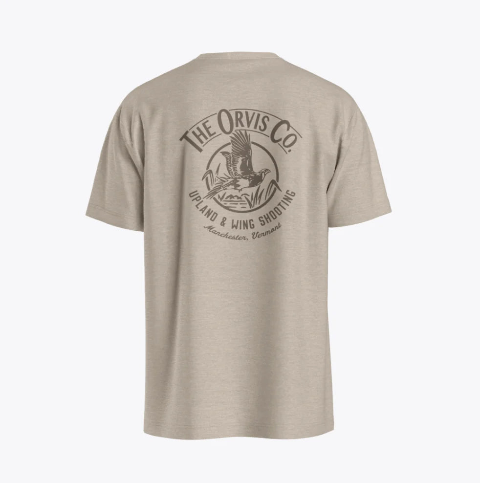 Upland Grouse T-Shirt- Sand/Mushroom