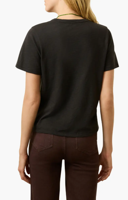 Women's Sunwashed Essential Tee - Washed Black