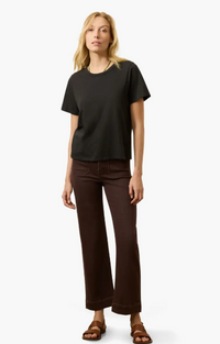 Women's Sunwashed Essential Tee - Washed Black