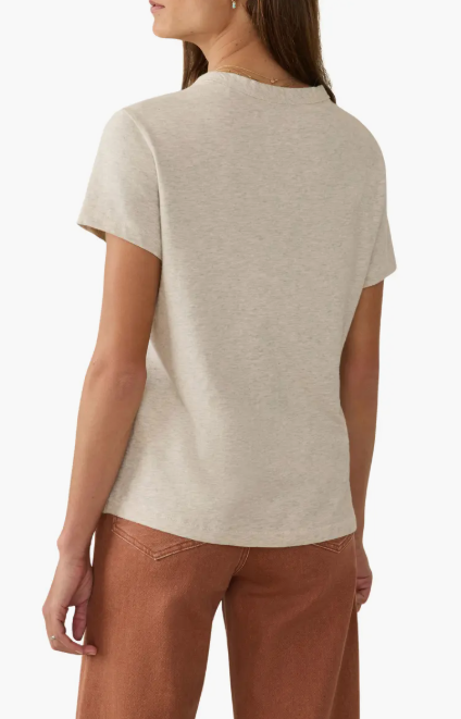 Women's Sunwashed Essential Tee - Island Dune Heather